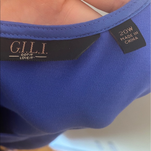 Milano ponte front zipper dress by GILI size 20w - Picture 5 of 7